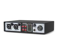 Gvvsjgdbis 2 in 2 Out USB Audio Interface 32Bit/384KHZ Studio Kit Record Professional Sound Card 48V Phantom Easy Install