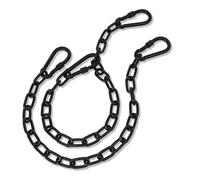 Gvvsjgdbis 2 Pack Heavy Duty Hanging Chair Hardware for Hammock Swing Hanging Chair Sandbag Sandbag Indoor Outdoor Yoga Gym (Black)
