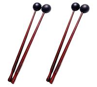 Gvvsjgdbis 2 Pair Tongue Drum Mallets Soft Rubber Drum Mallets Sticks for Log Drums Tongue Drums and Keyboard Percussion