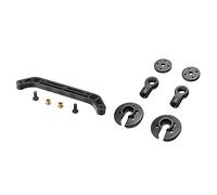 Gvvsjgdbis 2 Set RC Car Part: 1 Set Steer Link Steering Link EA1011 & 1 Set Piston Deck Supporter EA1029