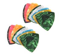 Gvvsjgdbis 20Pcs Acoustic/Plectrums 0.46mm-Assorted Color