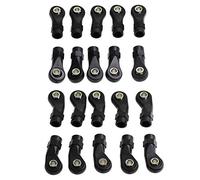 Gvvsjgdbis 20Pcs Rod End Link Linkage Balls Joint for 1/10 RC Car Crawler Axial SCx10 II 90046, 10 Pcs C & 10Pcs D