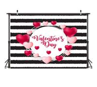 Gvvsjgdbis 210X150cm Valentine'S Day Background Cloth Flower Love Decoration Multifunctional Photography Backdrops,A Easy to Use