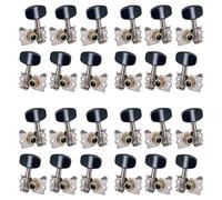 Gvvsjgdbis 24Pcs 3R3L Guitar Tuning Pegs Open Machine Heads Acoustic Folk Guitar Tuning Peg Tuners Parts