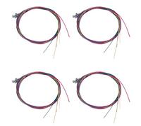 Gvvsjgdbis 24Pcs Acoustic Guitar String Replacement Steel String for Musical Instruments Electric Bass Guitar Accessory