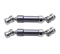 Gvvsjgdbis 2Pcs Metal Rear Center Drive Shaft CVD Transmission Shaft for 1:12 12428 12423 RC Car