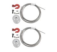 Gvvsjgdbis 2X 25T Steering Gear Servo Winch Wheel for 1/10 RC Crawler Car TRX4 D90 D110 Axial Scx10 90046