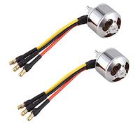 Gvvsjgdbis 2X 2627 4200KV RC Brushless BLDC Out Runner Motor for Remote Control Model 300 400 Class Helicopter Boats