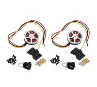 Gvvsjgdbis 2X 5010 750KV High Torque Brushless Motors for Multi Copter Quad Copter Multi- Aircraft A