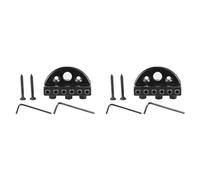 Gvvsjgdbis 2X 6-String Guitar Strings Lock Nut Set Headless Electric Guitar String Locking Nut Set Guitar Bridge Accessories