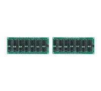 Gvvsjgdbis 2X 7 Decade 1R - 9999999R Programmable SMD Resistor Slide Resistor Board Step Accuracy 1R 1% 1/2 Watt Module 200V