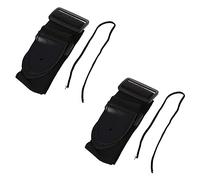 Gvvsjgdbis 2X Adjustable Guitar Strap Band Acoustic Electric 132 x 6cm Black