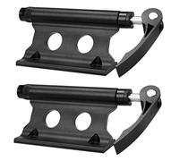 Gvvsjgdbis 2X Bike Fork Mount Bicycle Truck Bed Roof Bike Rack Bike Fork Mount Block Truck Mount for Road Bike Black