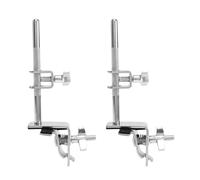 Gvvsjgdbis 2X Drum Cowbell Clip Cowbell Holder Cowbell Mount Stand Cowbell Extension Clip Hardware Percussion Accessory