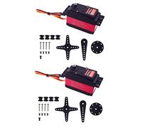 Gvvsjgdbis 2x DS5160 60Kg 8.4V High Voltage Waterproof Digital Servo for 1:5 RC Car SAVOX-0236 XL 5T Robot Arm 270 Servo