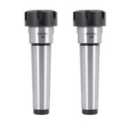 Gvvsjgdbis 2X New ER32 MT4 M16 Morse Cone Collet Chuck Tooling Holder CNC Milling Lathe