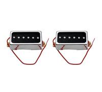 Gvvsjgdbis 2X P90 Electric Guitar Pickup Humbucker Size Single Coil Pickup Guitar Parts and Accessories-Neck