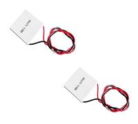 Gvvsjgdbis 2X TEC1-12705 Thermoelectric Cooler Peltier 40X40mm TEC12705 Peltier Elements Module for Cooler Radiator