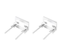Gvvsjgdbis 2X Violin 4/4 Neck Install Clamp Violin Fixture Fixed Clip and Fingerboard Mounting Angle Accurate Measuring Tool