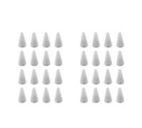 Gvvsjgdbis 32Pieces Nail Rhinestones Picker Replacement Tips for Nail Dotting Pen to Pick Up Nail Gem Jewelry,Replacement