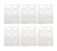 Gvvsjgdbis 36 Pieces Drum Damper Gel Pads Silicone Drums for Drums Tone Control-Clear