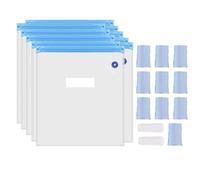 Gvvsjgdbis 3D Printer Filament Storage Kit 10pcs Vacuum Storage Sealing Bags with Desiccants Moisture Proof Filament Dry 30x34cm