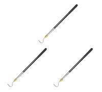 Gvvsjgdbis 3pcs 61inch Snake Hook Reptile Catcher Stick Pole, for Rattlesnakes Python Copperhead Removal Catching
