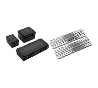 Gvvsjgdbis 3Pcs Plastic Rc Car Storage Box Tool for Trx4 Axial Scx10 90046 D90 & 2Pcs Stainless Steel Sand Ladders Board