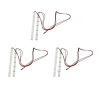 Gvvsjgdbis 3X 24 Leds Chassis Light Aluminum LED Strip 6V for 1/10 1/8 RC Car Crawler