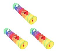 Gvvsjgdbis 3X Cat Tunnel Pet Tube Play Toy Indoor Outdoor Kitty Puppy Toys for Puzzle Exercising Training