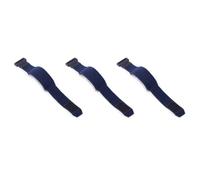 Gvvsjgdbis 3X Guitar Fret Strings Mute Dampeners Muter Wraps Acoustic Classic Guitars Bass Ukulele Navy Blue