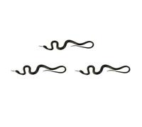 Gvvsjgdbis 3X Rubber Snake Pretend Trick Toy Garden Props
