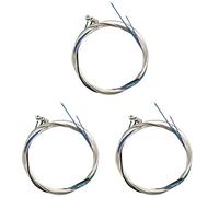 Gvvsjgdbis 3X V70 Viola Strings Nickel Chrome Wound ADGC Full Set Wire Ball End