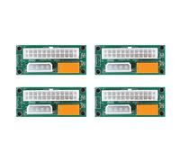 Gvvsjgdbis 4 Pack Dual PSU Multiple Power Supply Adapter,Add2Psu ATX 24 Pin to Molex 4Pin Connector for BTC Miner