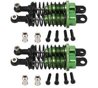 Gvvsjgdbis 4 Pcs Oil Adjustable 65mm Damper for Rc Car 1/18 A959 A969 A979,Green