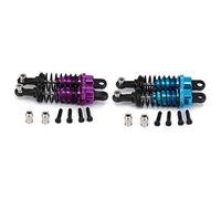 Gvvsjgdbis 4 Pcs Oil Adjustable 65mm Damper for Rc Car 1/18 A959 A969 A979 K929, & Blue