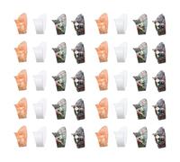 Gvvsjgdbis 40 Pieces Thumb Finger Guitar Pick Celluloid Mediator Thumbpick for Acoustic Electric Guitarra Thickness