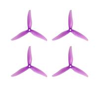 Gvvsjgdbis 4PCS 51377 5 Inch Propeller 3-Blade CW+CCW FPV Propeller for RC Drone FPV Racing Compatible with 2207 Motors B