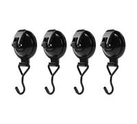 Gvvsjgdbis 4PCS Heavy-Duty Suction Cup Hooks for Towel, Robe, Loofah & Wreath, for Bathroom & Kitchen, No Tools Required-A Easy to Use