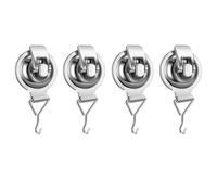Gvvsjgdbis 4PCS Heavy-Duty Suction Cup Hooks for Towel, Robe, Loofah & Wreath, for Bathroom & Kitchen, No Tools Required-B