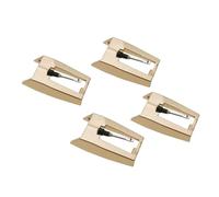 Gvvsjgdbis 4PCS Record Player Needle, Upgraded Golden Record Needles Stylus Replacement for, Turntable Easy to Use