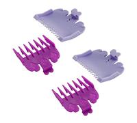 Gvvsjgdbis 4Pcs/Set Hair Clipper Guide Comb Beard Trimmer Comb Trimmer Shaver Comb Replacement Clipper Blade Cutter Sleeve