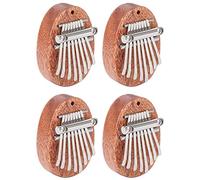 Gvvsjgdbis 4X 8 Key Mini Kalimba Exquisite Finger Thumb Piano Marimba Musical Good Accessory Pendant Gift