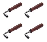 Gvvsjgdbis 4X Piano Tuning Wrench L-Shape Piano Tuner Spanner Repair Tool Professional Wrench Piano Tuning Hammer