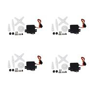 Gvvsjgdbis 4X Upgrade Digital Servo Metal Steering Gear -1181Mg 17G 3.5Kg for Rc Car B1/16/24 C14/24 Helicopter Boat