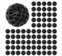 Gvvsjgdbis 500pcs Aquarium Bio Balls Fish Tank Filters Black 16MM