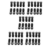 Gvvsjgdbis 50Pcs Plastic Rod End Link Linkage Balls Joint for 1/10 RC Car Crawler Axial SCx10 II 90046 TRx4,A