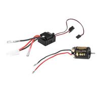 Gvvsjgdbis 540 Brushed Motor 80T with 1060 Brushed ESC 60A 2-3S LiPo Waterproof Electric Speed Controller for RC 1/10 Crawler Car