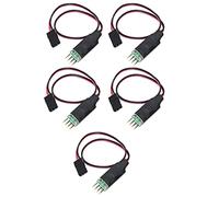 Gvvsjgdbis 5X Remote Control Switch Board CH3 Light Control Module for the Model RC Car Light Lamp Plug and Play