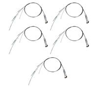 Gvvsjgdbis 5X Set Steel Core E A D G Violin Strings for Full Size 4/4